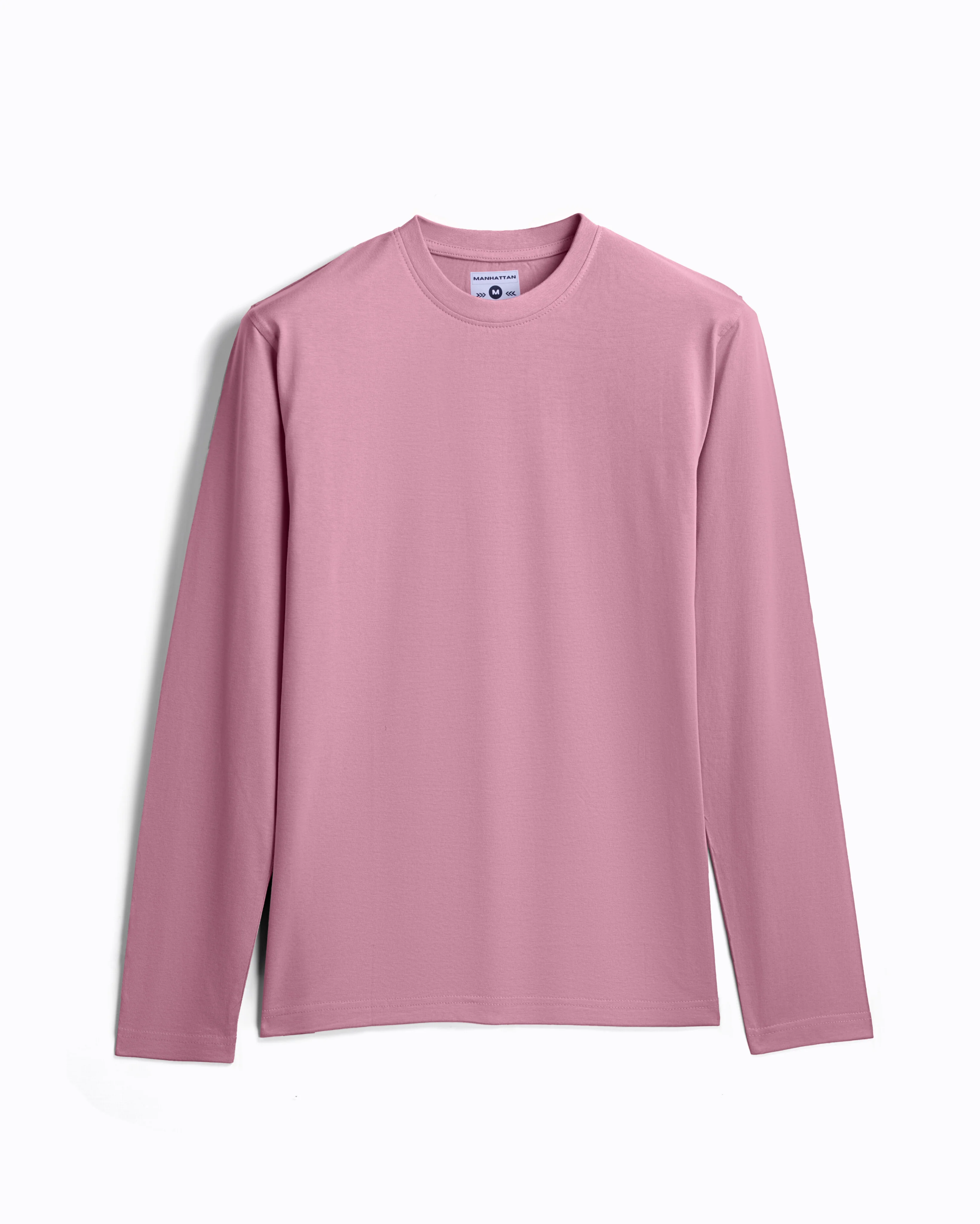 Basic Cotton Full Sleeve Bubblegum Pink Unisex