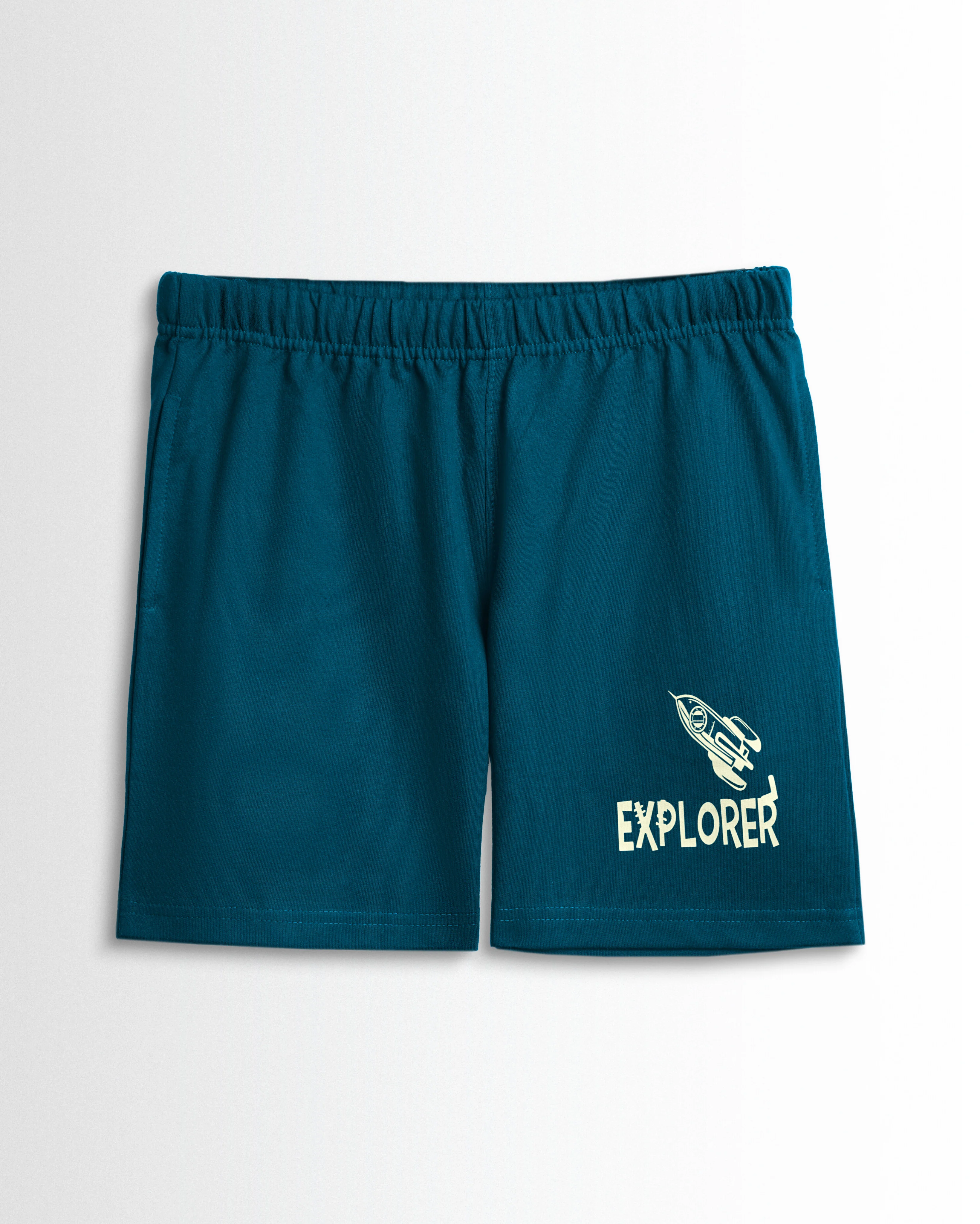 Kids Boys Shorts Teal Blue