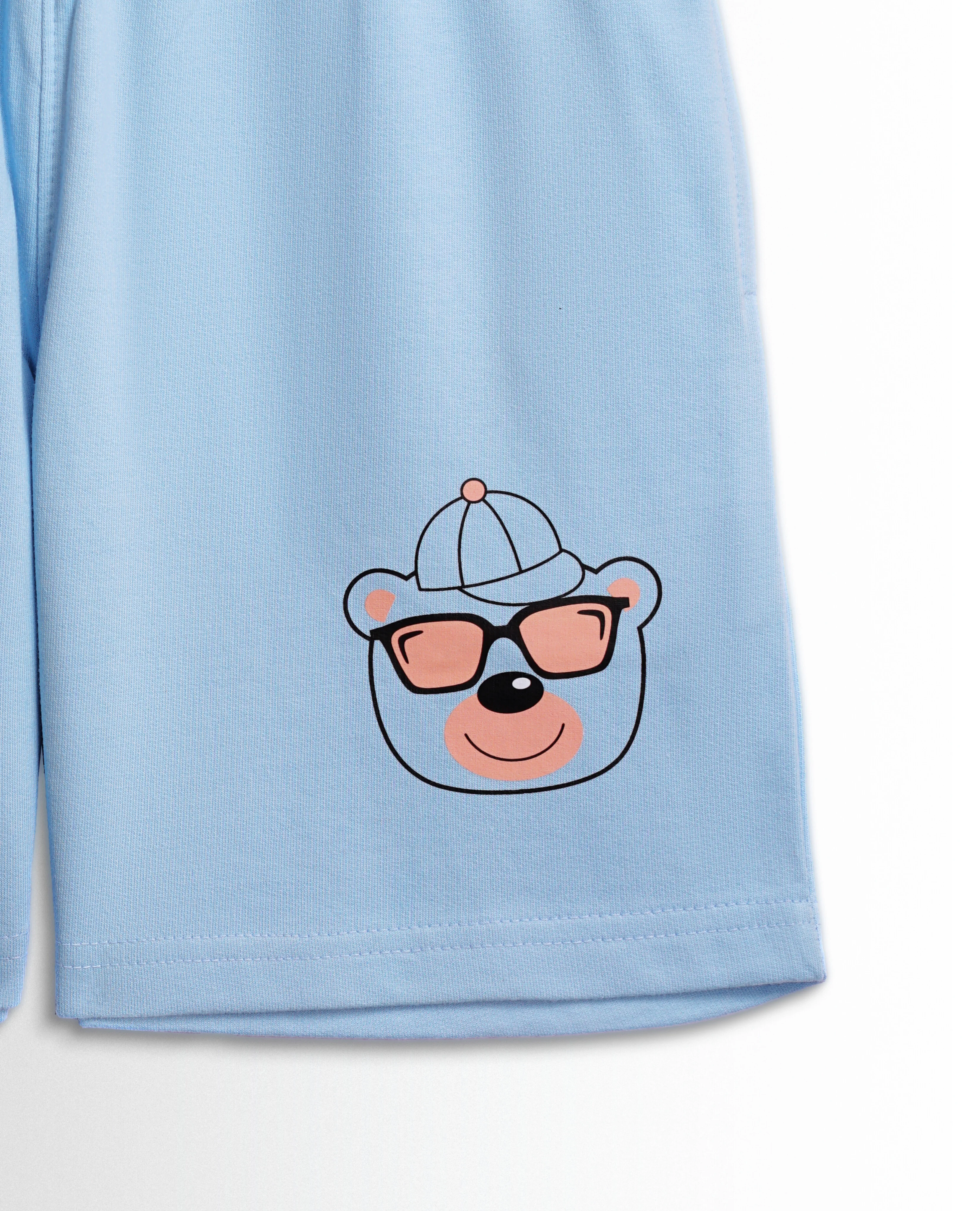 Kids Boys Set Orange/Sky Blue - Image 5