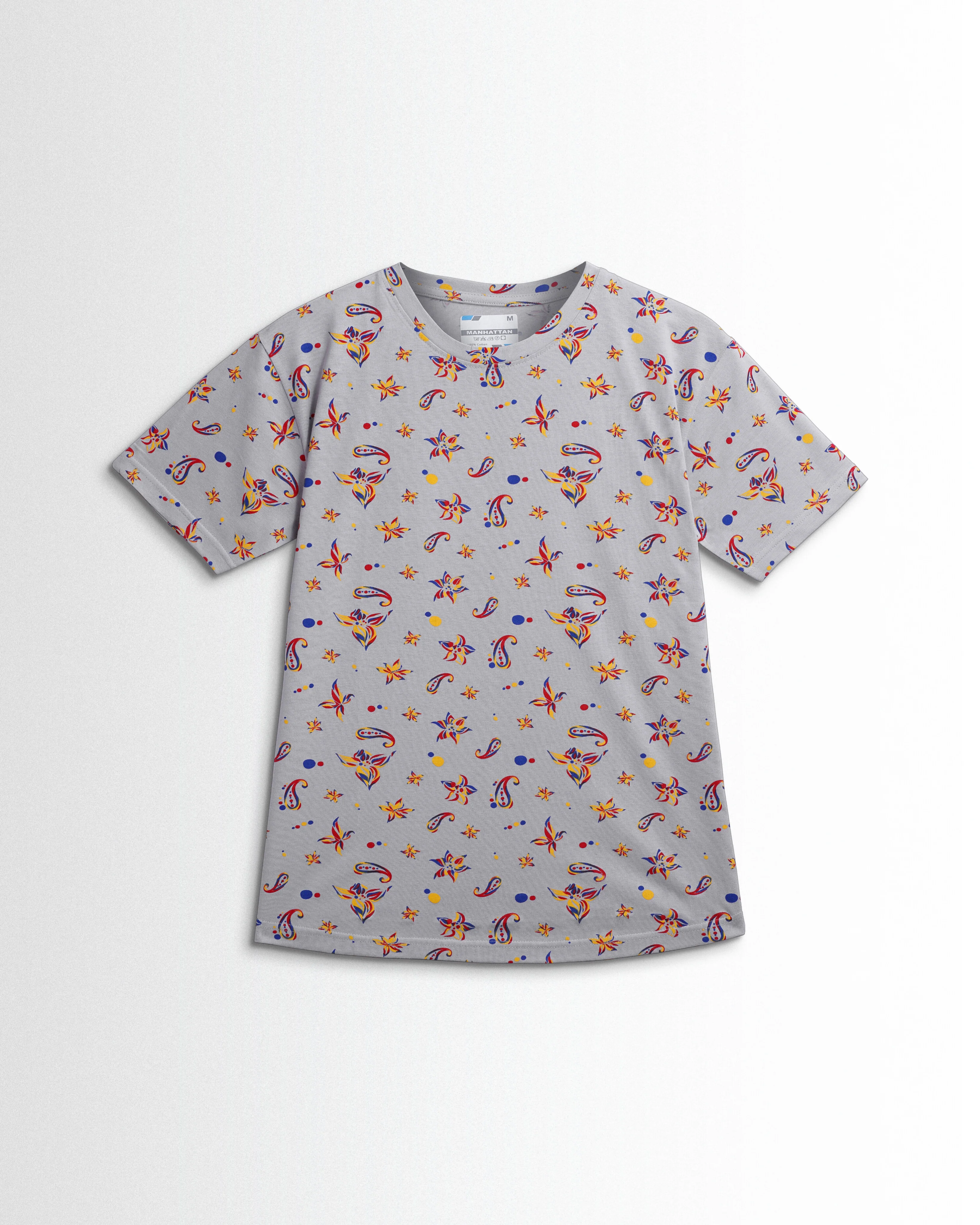 Women's Co ord set Grey Flower - Image 2