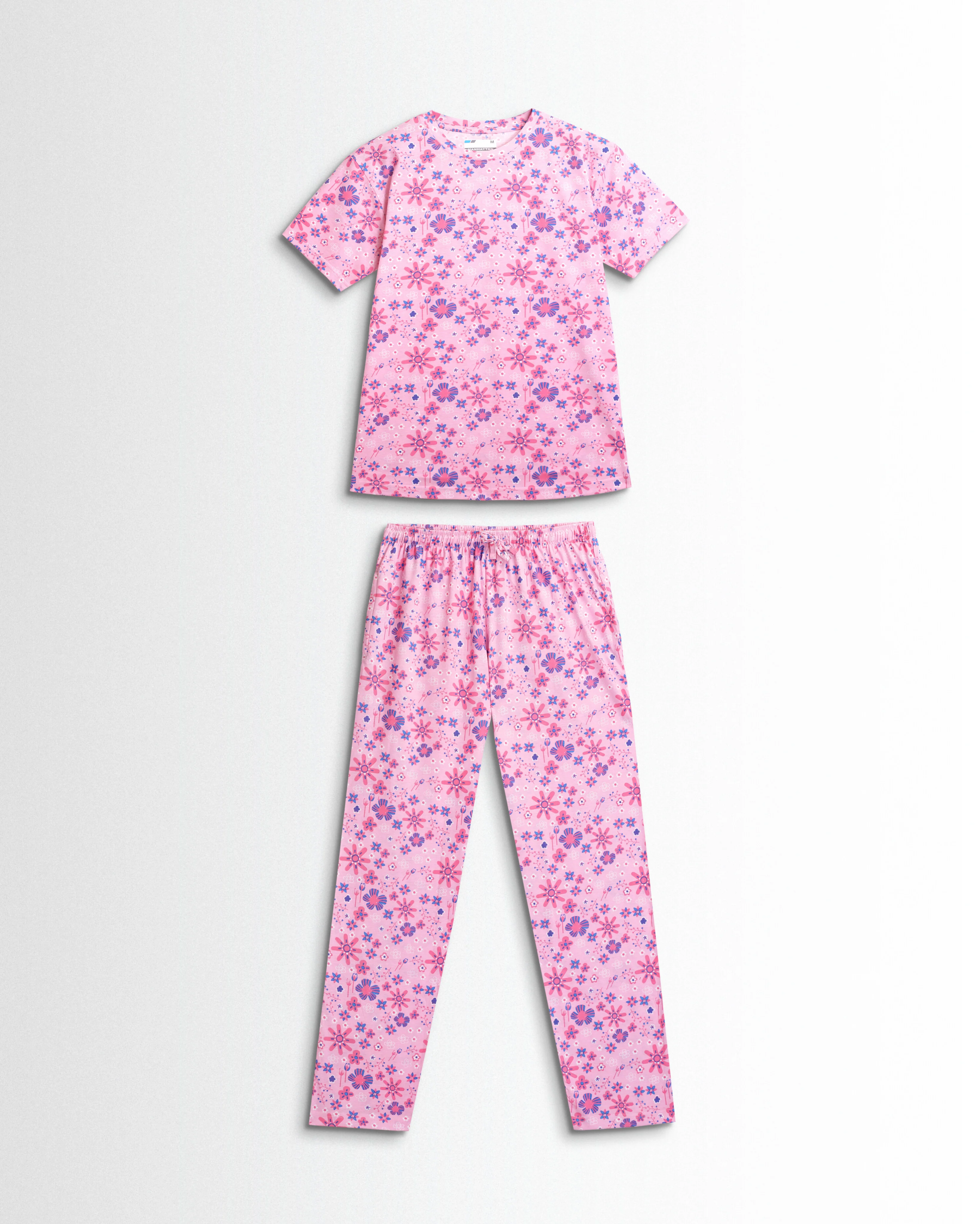 Women's Co ord set Light Pink