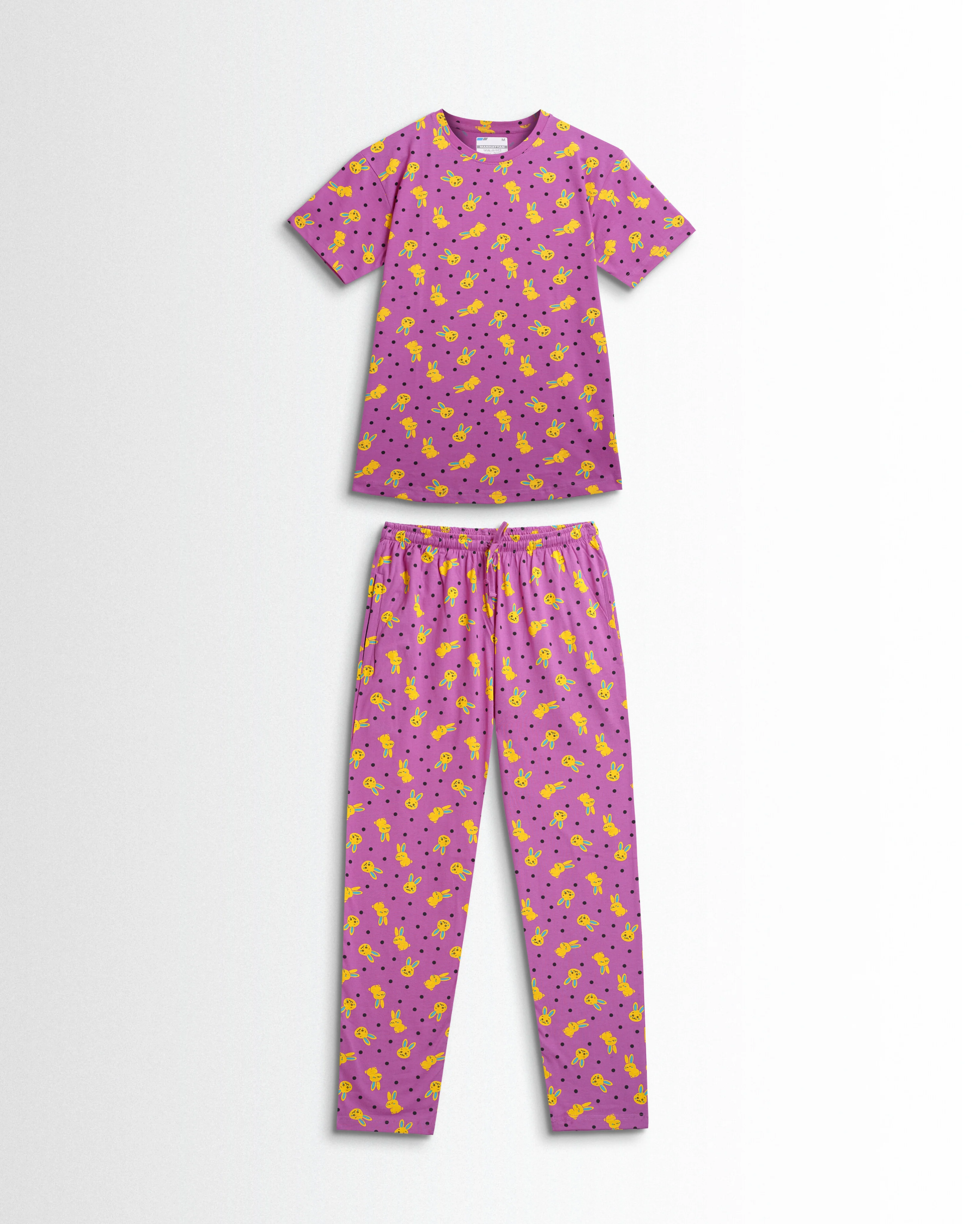 Women's Co ord set Pink (Rabbit)