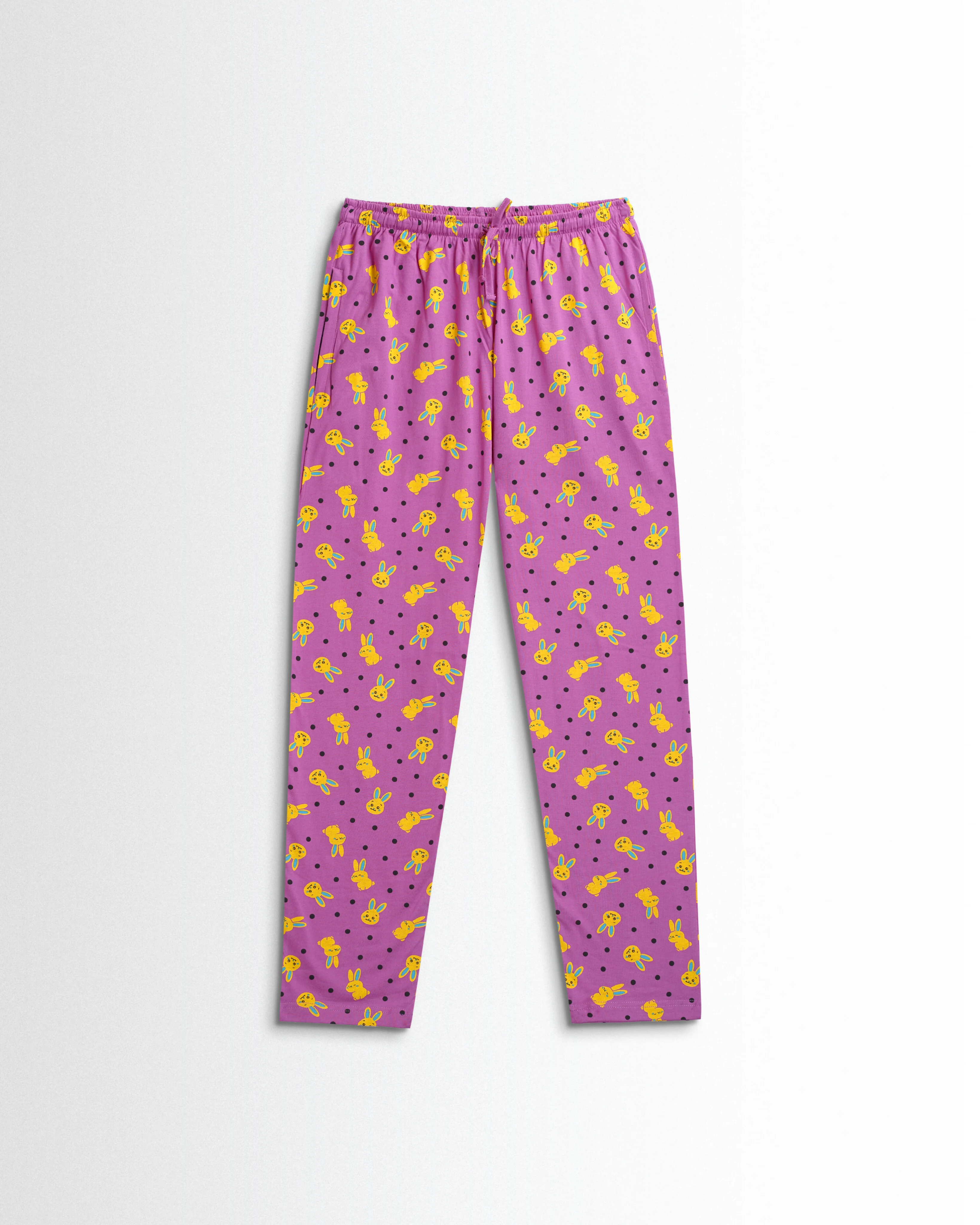 Women's Co ord set Pink (Rabbit) - Image 3